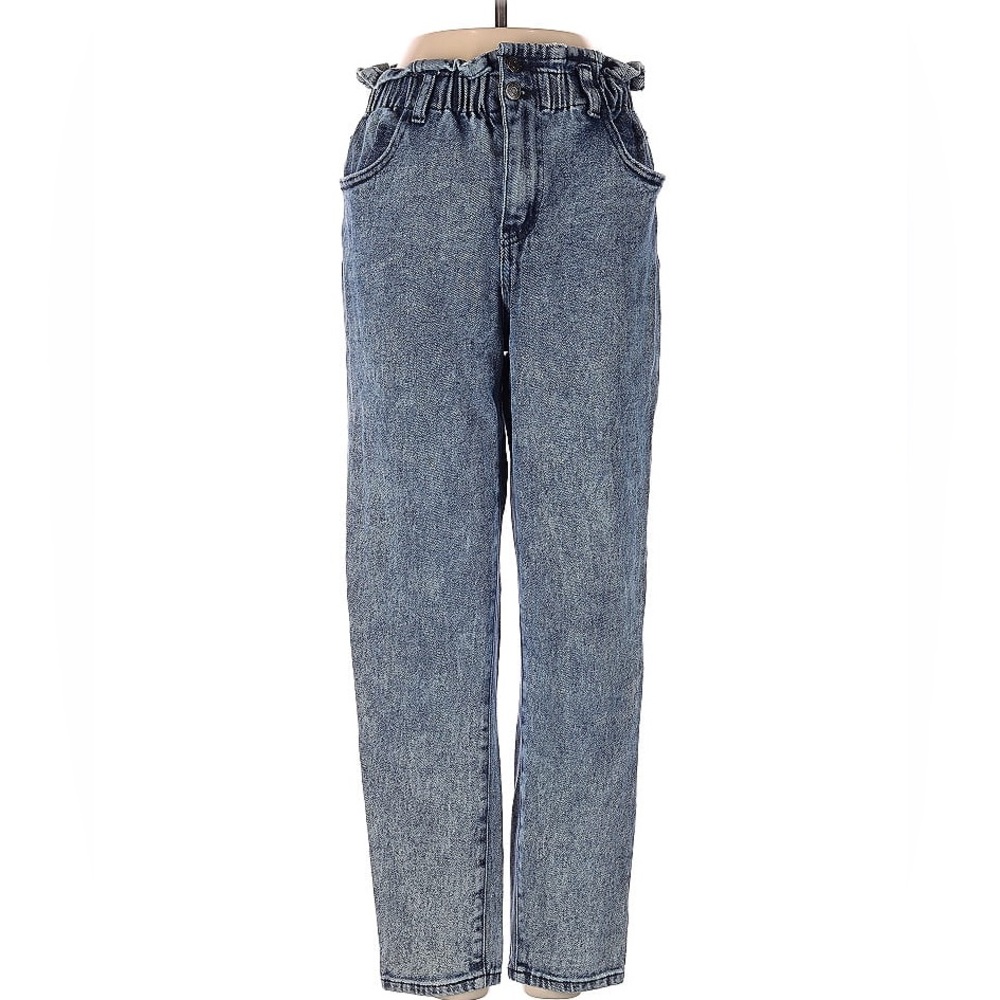 Wild Fable Ruched High Rise Jeans